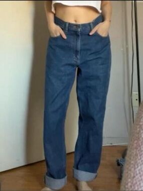 Vintage L.L. Bean dark Blue Denim Jeans